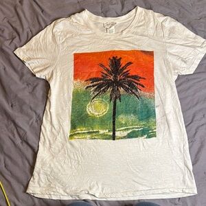 For The Republic Sunset Palm Tee